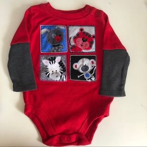 Baby Boy LongSleeve Onesie 3-6 Month